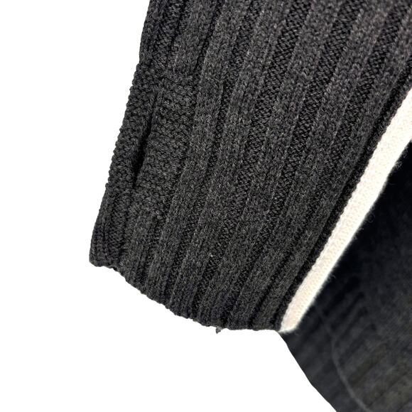 New NoTag Krimson Klover Sweater XS Off Piste Ski Acrylic Wool Mock Neck Boxy - Picture 6 of 8